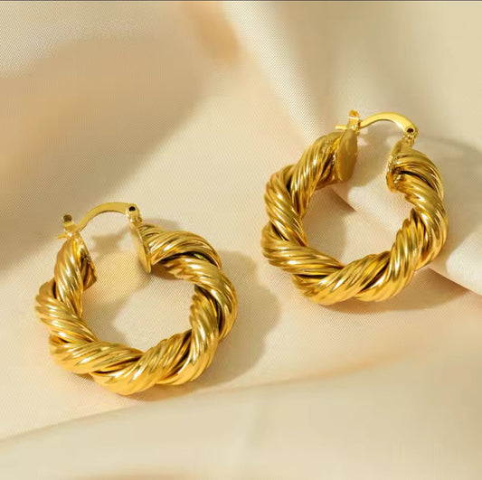 Twist Hoops - Artisan by Zaree