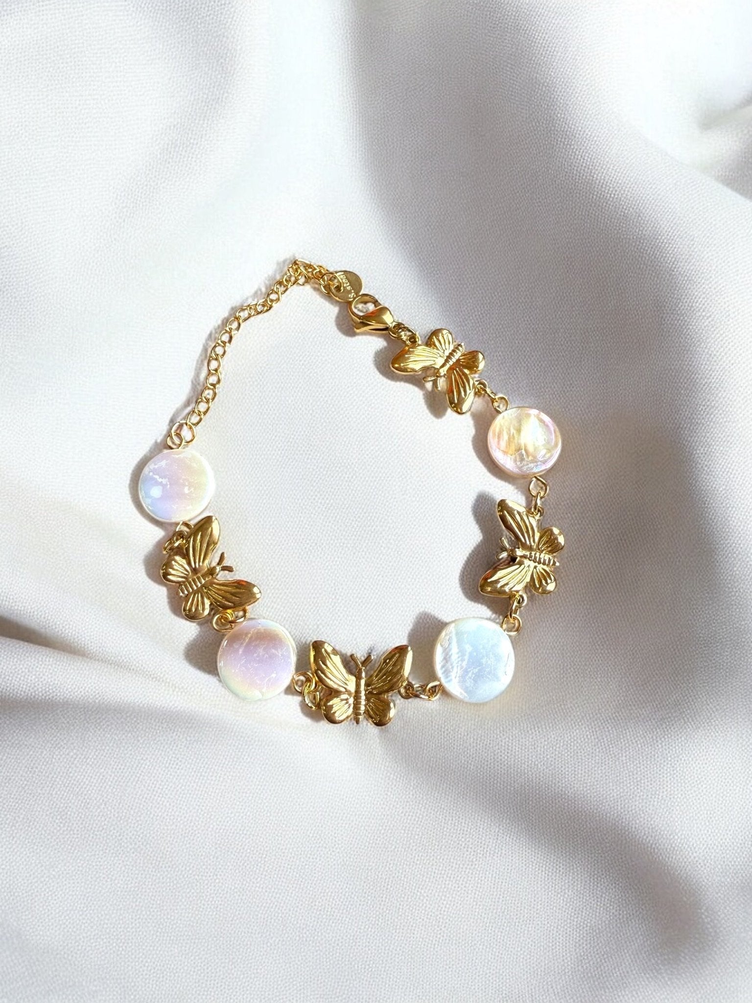 Butterfly Mother Pearl Bracelet