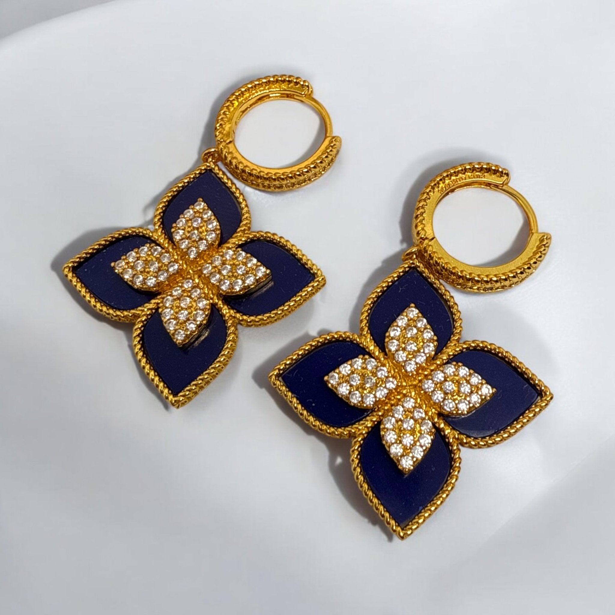 Venetian Flower Earrings