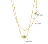 Evil Eye Necklace Artisan by Zaree