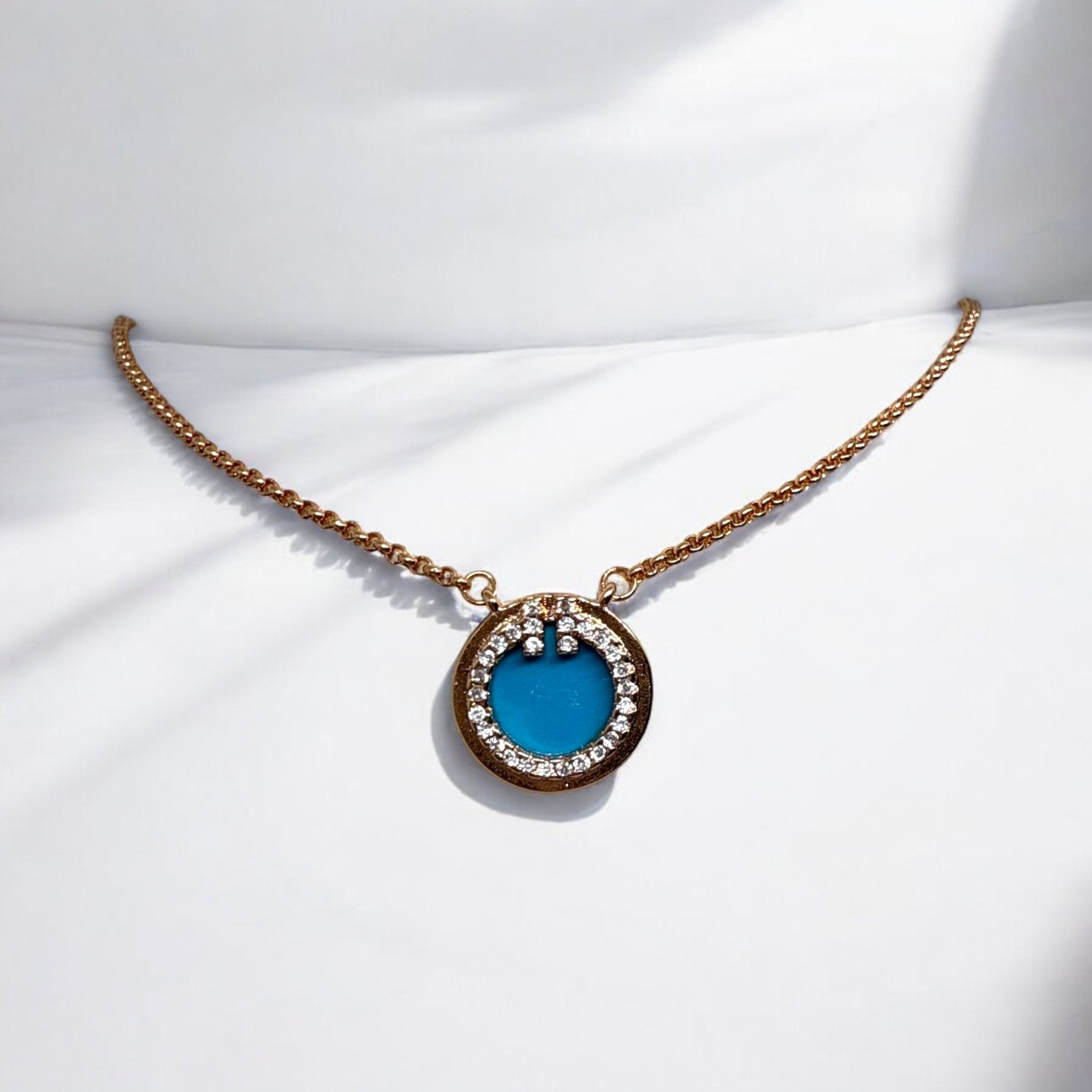 Blue Tiffany Necklace