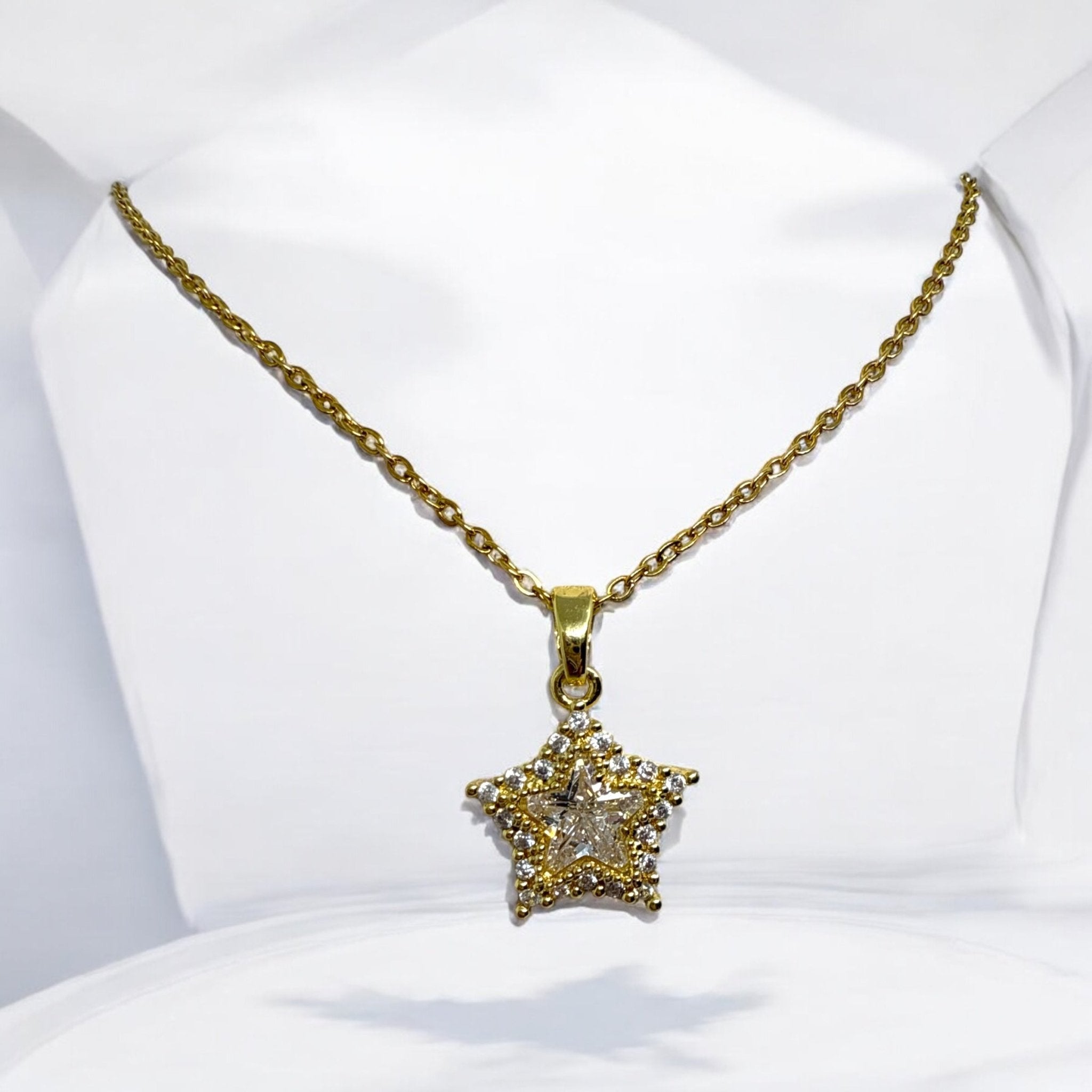 Star Zircon Necklace